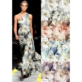 Коприна VALENTINO големи цветя